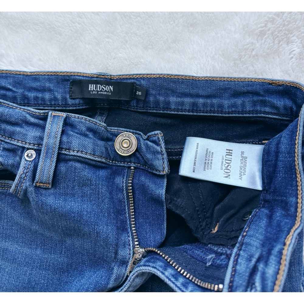 Hudson Jeans Barbara Super Skinny 26X28 - Picture 6 of 10
